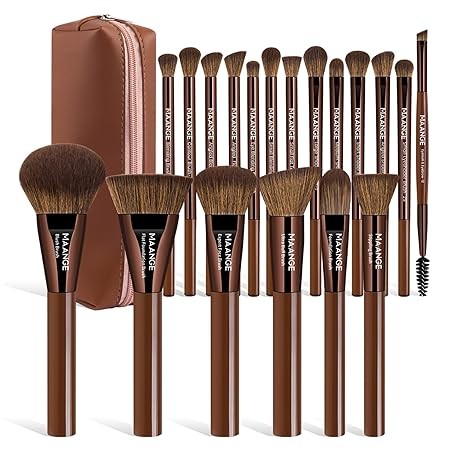 MAANGE 20 Piece Makeup Brush Set Premium Makeup Brush - Soft