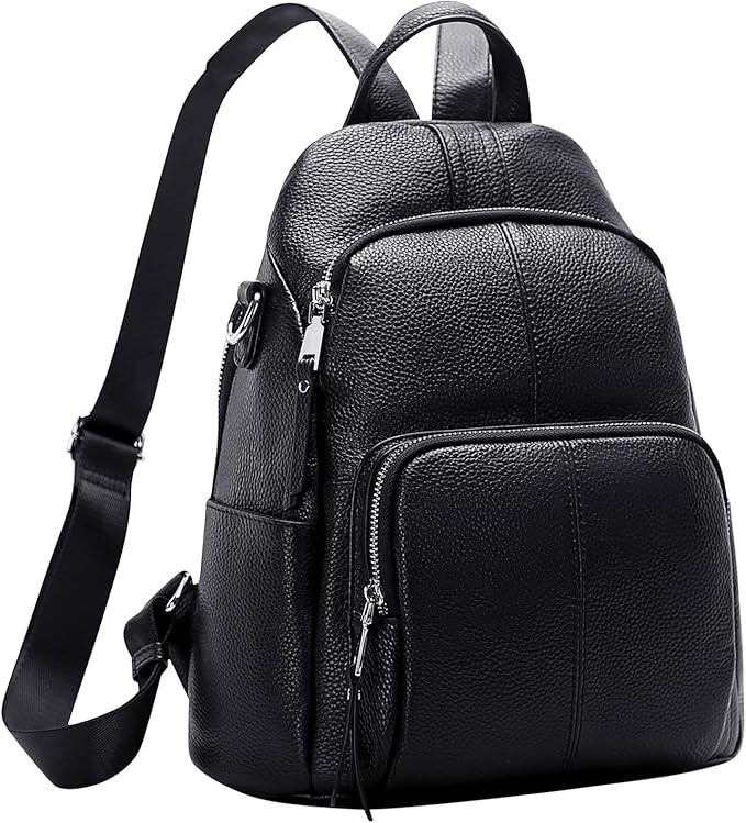 ALTOSY Echtleder Damen Rucksack Tasche Elegant Anti-Diebstahl Tagesrucksack Schultertasche
